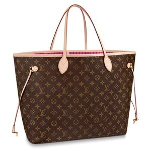 Authentic Neverfull GM PEONY